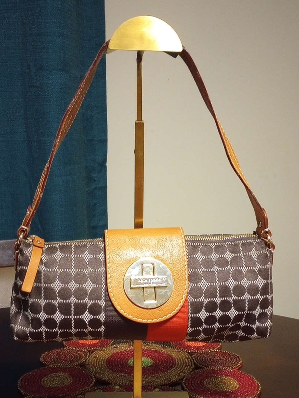 VTG Kate Spade Barrel Bag
